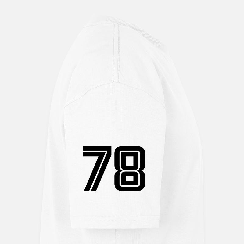 78 - Unisex Premium Oversized Bio T-Shirt - Weiß