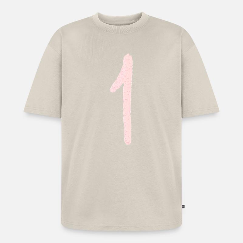 Abbildung 1 - Unisex Premium Oversized Bio T-Shirt - Beige