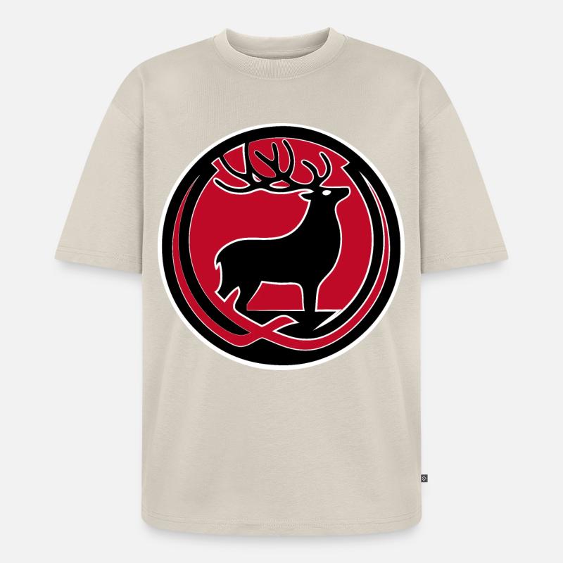 der Herr des Waldes - Unisex Premium Oversized Bio T-Shirt - Beige
