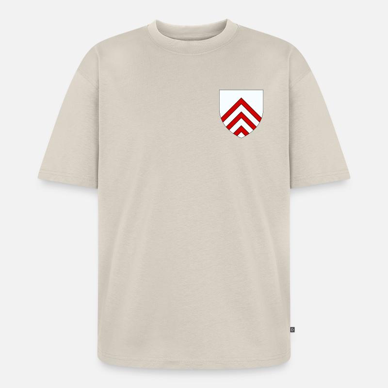 Wappen von Perche - Unisex Premium Oversized Bio T-Shirt - Beige