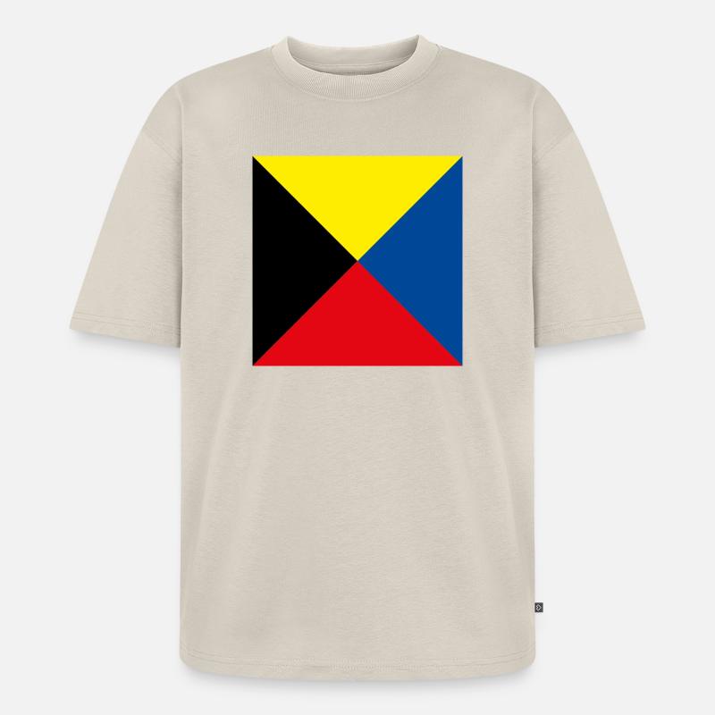 I_Require_A_Tug_Flag - Unisex Premium Oversized Bio T-Shirt - Beige