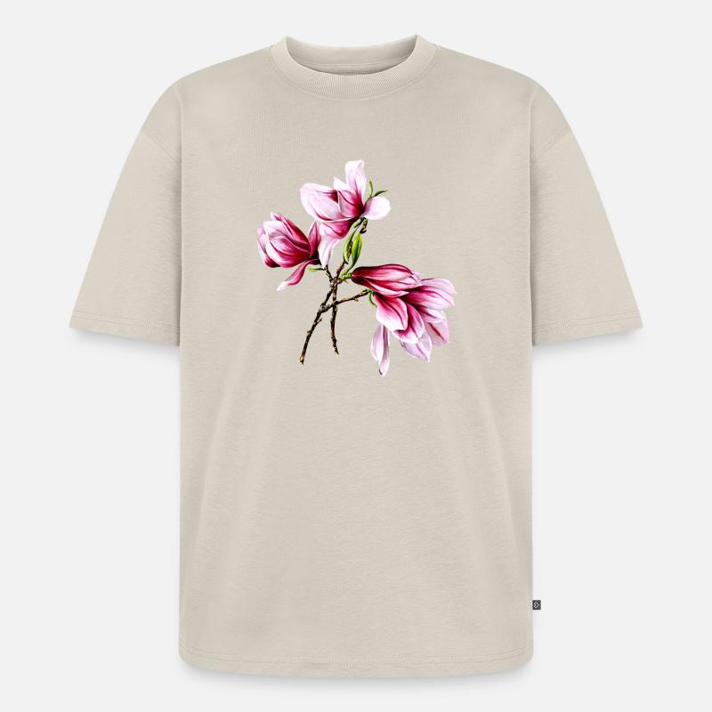 Still Growing - Unisex Premium Oversized Bio T-Shirt - Beige