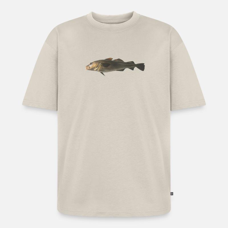 cod - Unisex Premium Oversized Organic T-Shirt - beige