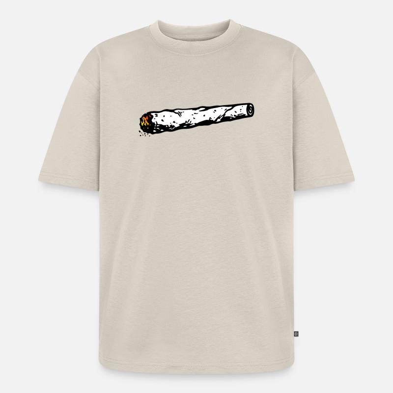 Joint - Unisex Premium Oversized Bio T-Shirt - Beige