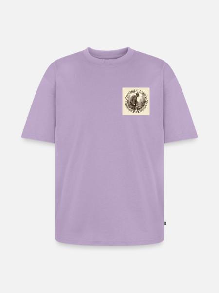 Gentleman jardinier - T-shirt Premium bio oversize Unisexe - lavande