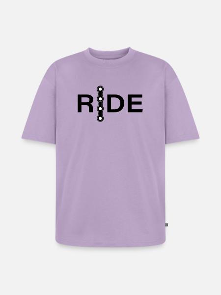 Conception minimale des chaînes - T-shirt Premium bio oversize Unisexe - lavande