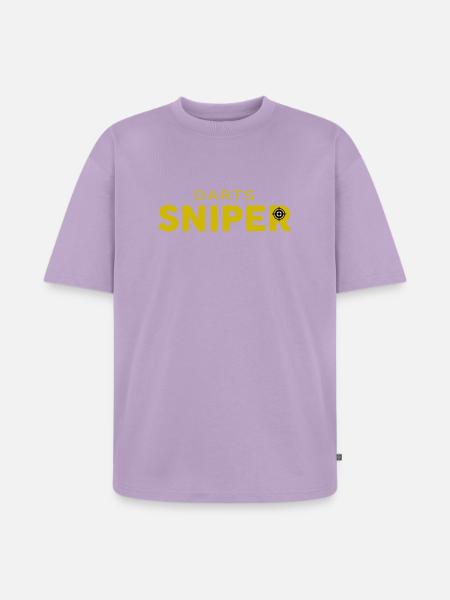 Darts Sniper - Unisex Premium Oversized Organic T-Shirt - lavender
