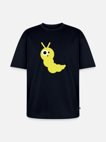 wurm - Unisex Premium Oversized Bio T-Shirt - Navy