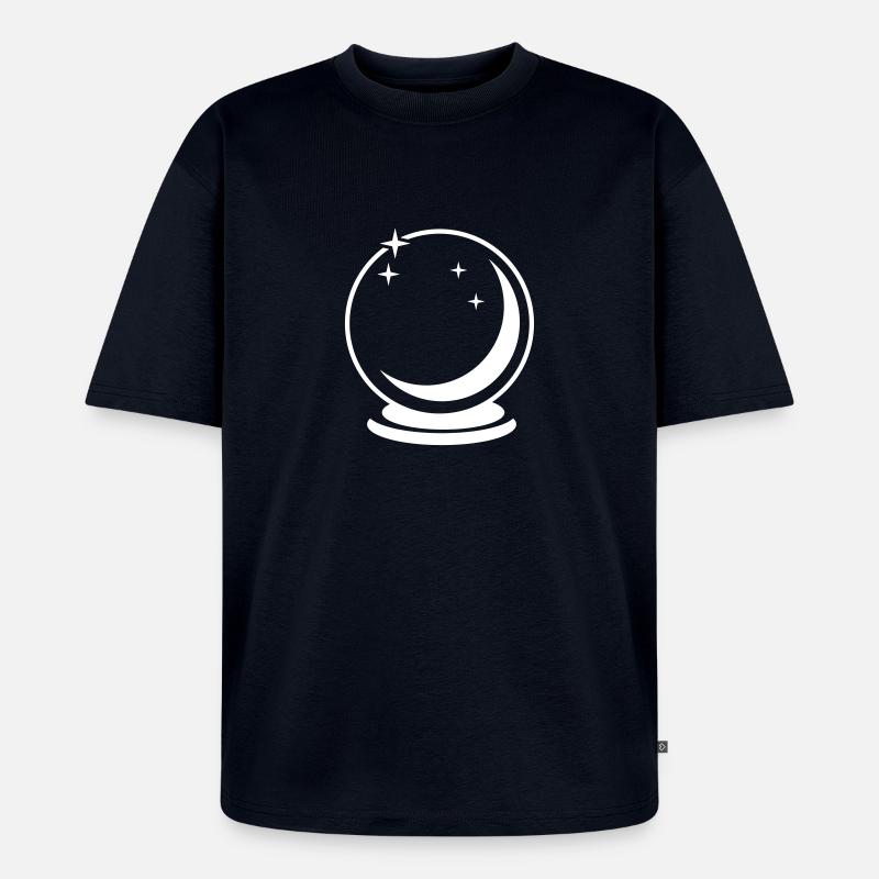 Glaskugel - Unisex Premium Oversized Bio T-Shirt - Navy