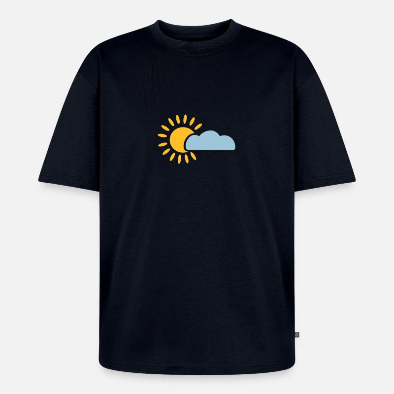 Sonne - Unisex Premium Oversized Bio T-Shirt - Navy