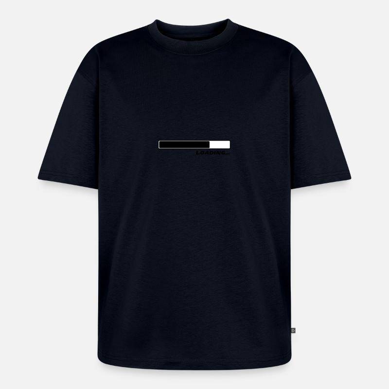 Loading Loading loader 2c - Unisex Premium Oversized Organic T-Shirt - navy