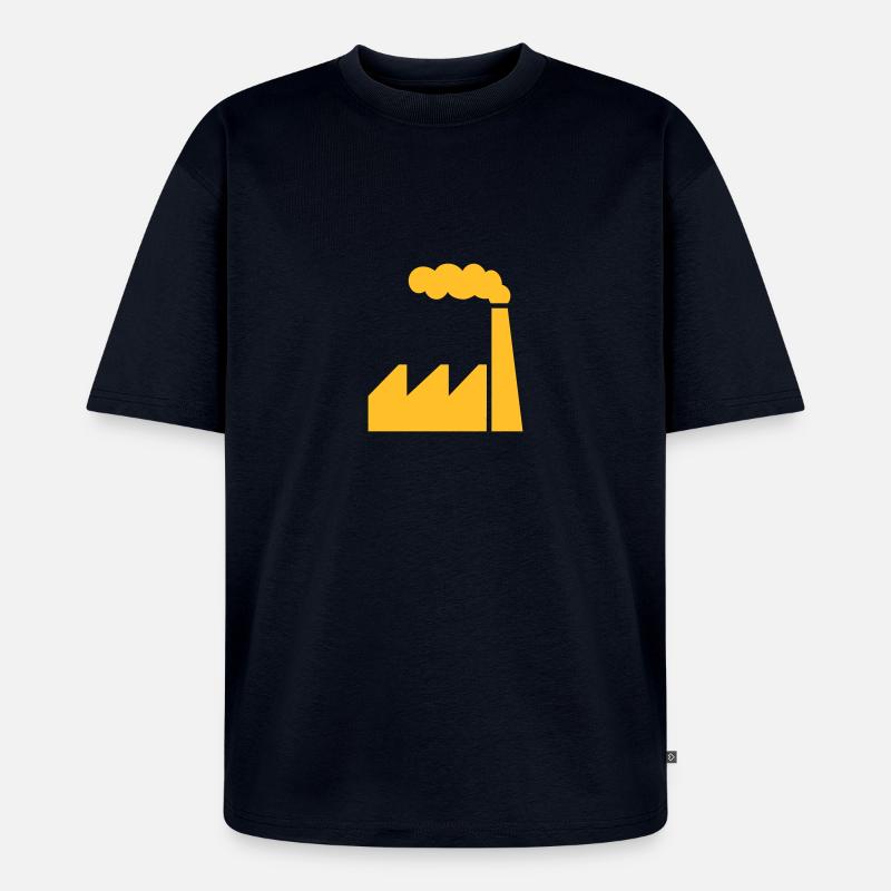 Fabrik - Unisex Premium Oversized Bio T-Shirt - Navy