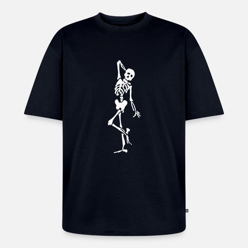 Modell - Unisex Premium Oversized Bio T-Shirt - Navy