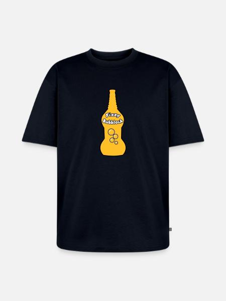 Zohan - Fizzy Bubblech / Bubbele - Unisex Premium Oversized Bio T-Shirt - Navy