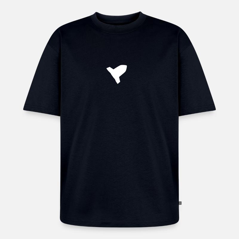 Rakete - Unisex Premium Oversized Bio T-Shirt - Navy