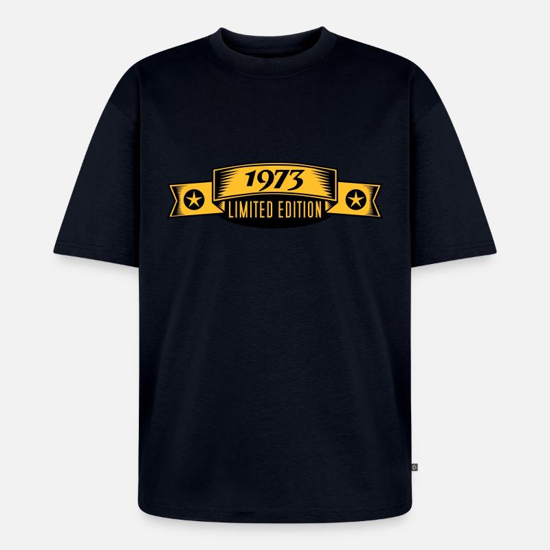 1973 - Unisex Premium Oversized Bio T-Shirt - Navy