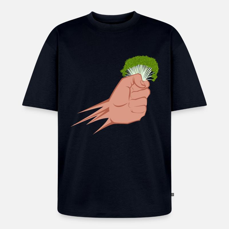 Kresse - Unisex Premium Oversized Bio T-Shirt - Navy