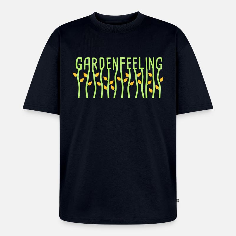 Gardenfeeling - Unisex Premium Oversized Bio T-Shirt - Navy