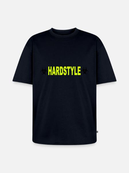 Hardstyle - Unisex Premium Oversized Bio T-Shirt - Navy
