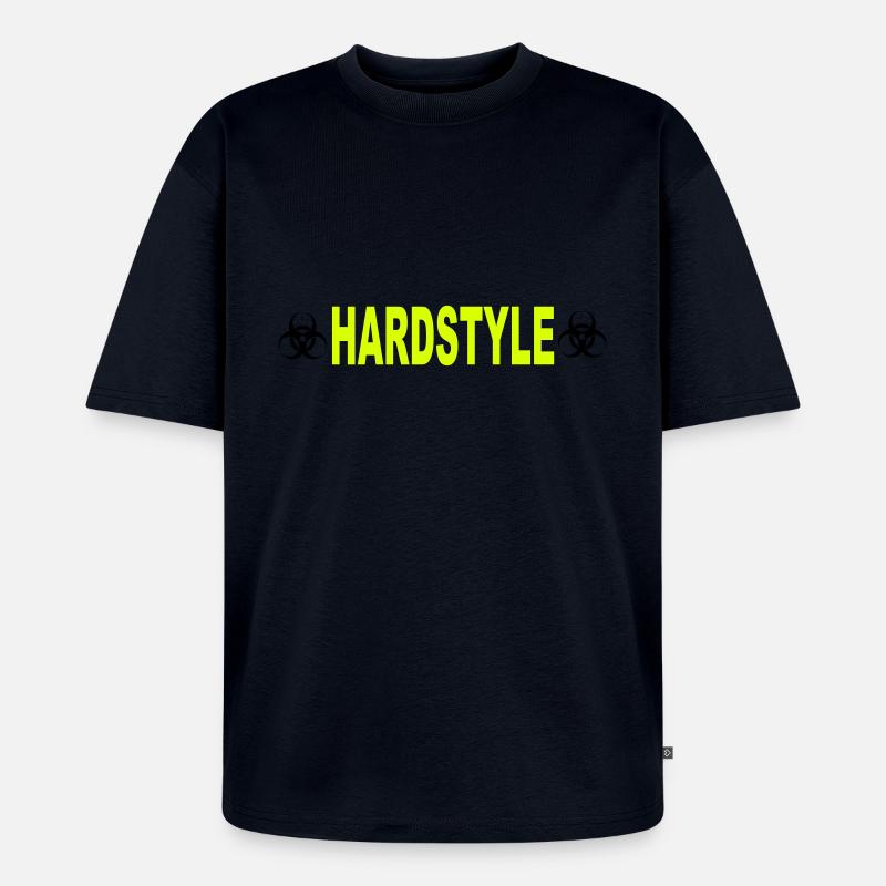 Hardstyle - Unisex Premium Oversized Bio T-Shirt - Navy