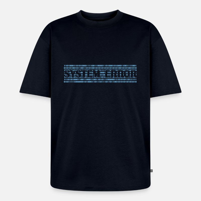 ERROR - Unisex Premium Oversized Bio T-Shirt - Navy