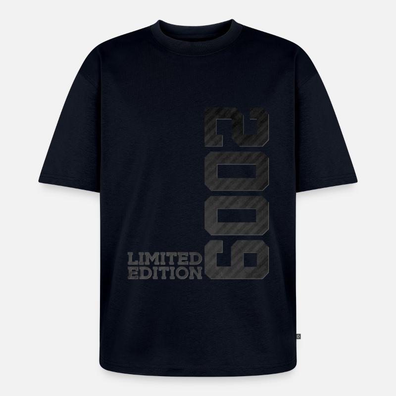 17E ANNIVERSAIRE ÉDITION LIMITÉE 2009 - T-shirt Premium bio oversize Unisexe - bleu marine