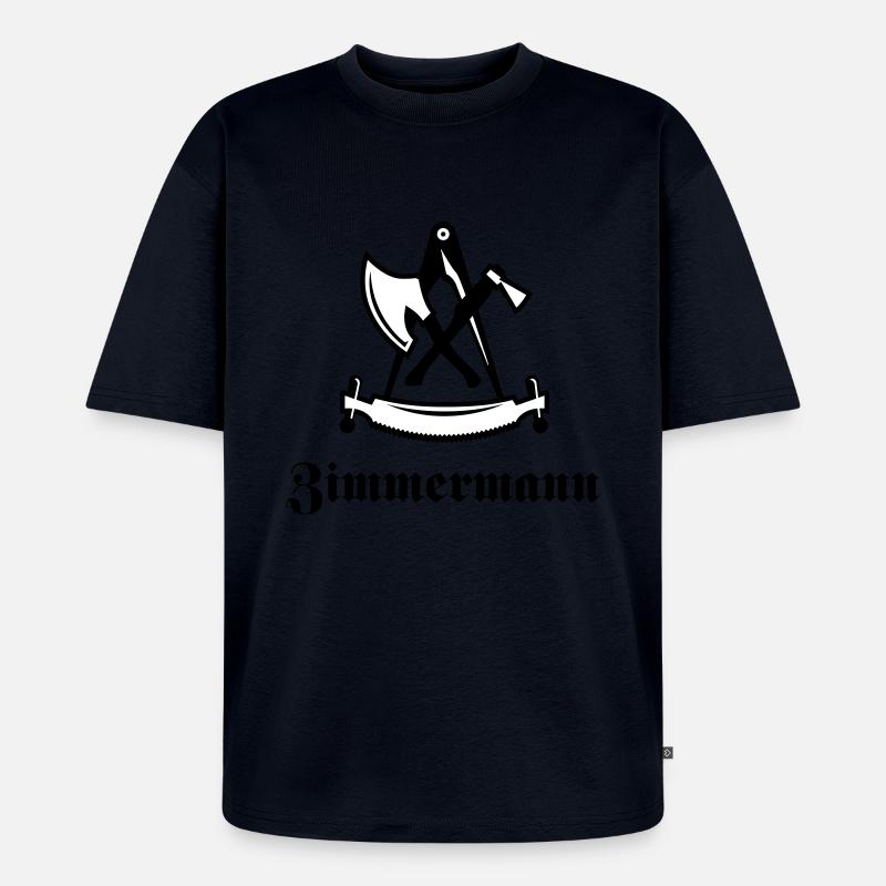 Zimmermann - Unisex Premium Oversized Bio T-Shirt - Navy