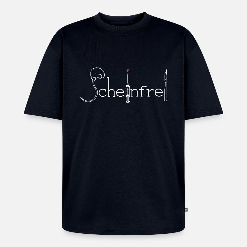 Scheinfrei - Unisex Premium Oversized Bio T-Shirt - Navy