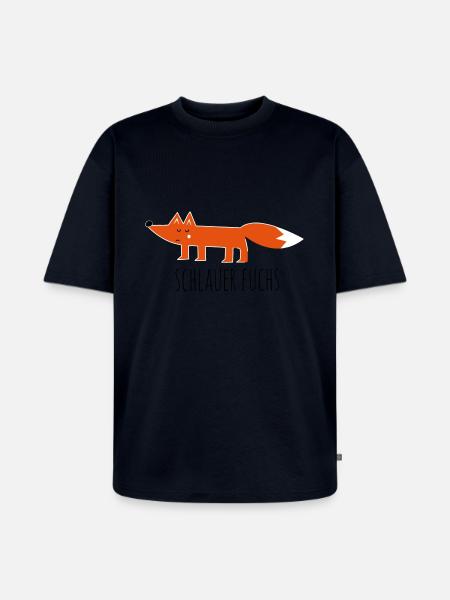 slu rev slu rev tegneserier morsomme uttrykk - Premium økologisk oversized unisex T-skjorte - marineblå