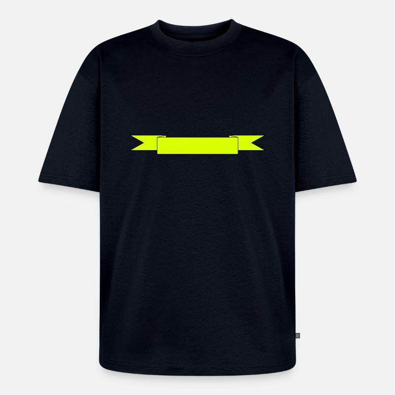 Spruchband - Unisex Premium Oversized Bio T-Shirt - Navy