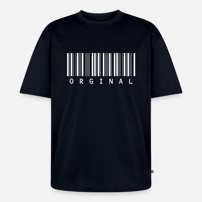 Orginal - Unisex Premium Oversized Bio T-Shirt - Navy