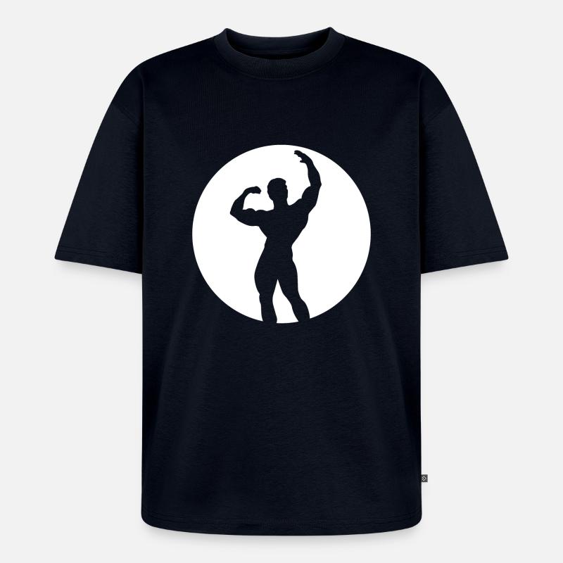 Classic Aesthetics - Unisex Premium Oversized Bio T-Shirt - Navy