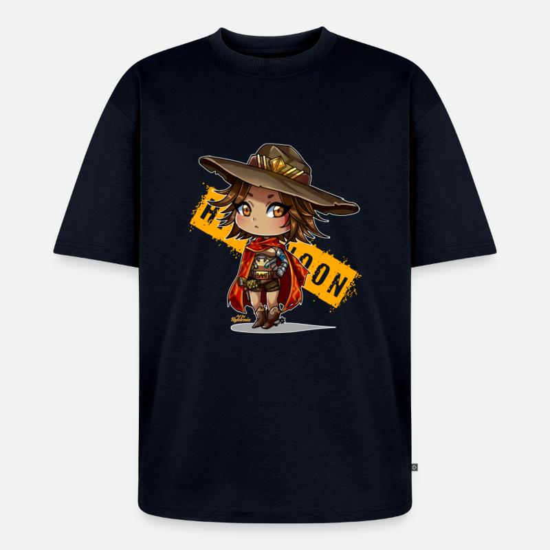 Mc Cree - Unisex Premium Oversized Bio T-Shirt - Navy
