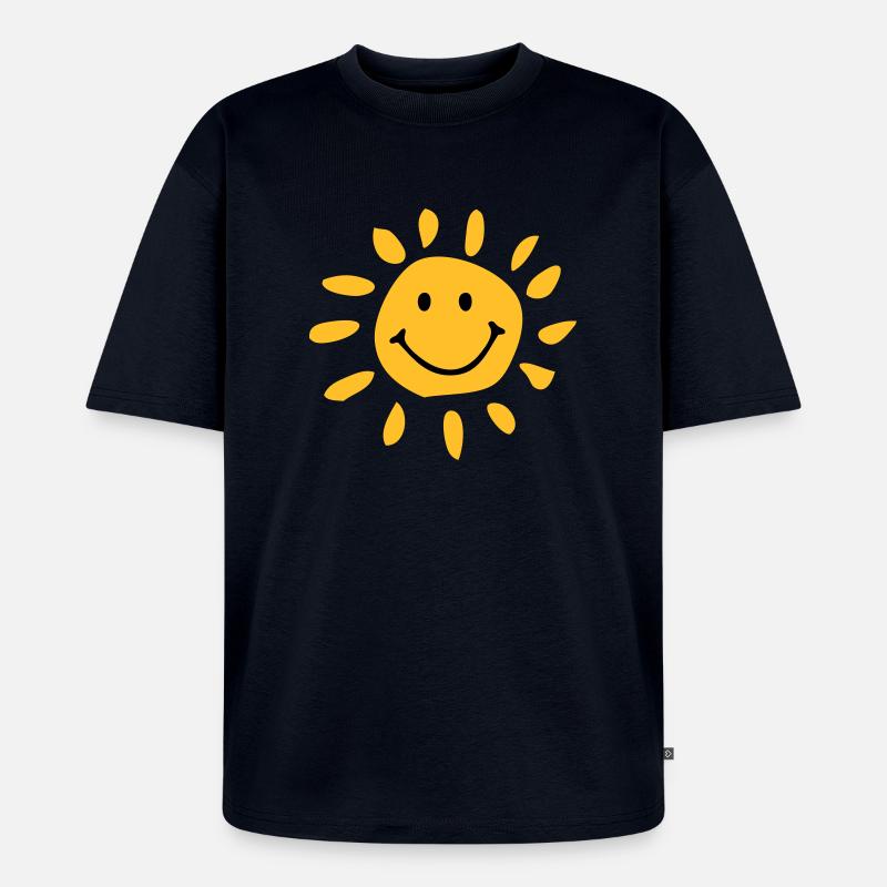 Sonne - Unisex Premium Oversized Bio T-Shirt - Navy