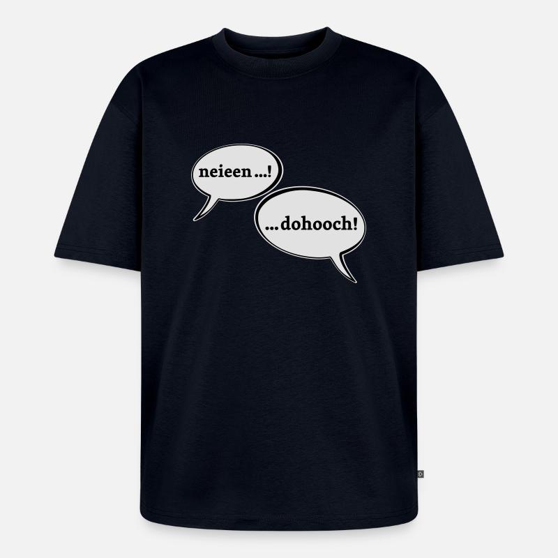 Diskussion - Unisex Premium Oversized Bio T-Shirt - Navy