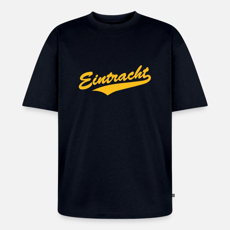 Eintracht Baseball-Style - Unisex Premium Oversized Bio T-Shirt - Navy
