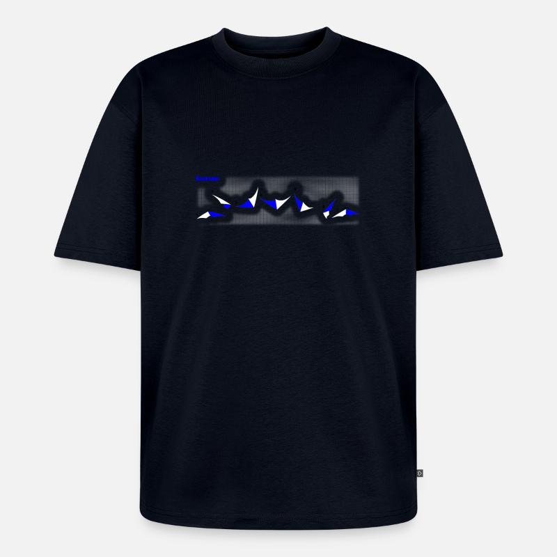Backspin - Unisex Premium Oversized Bio T-Shirt - Navy