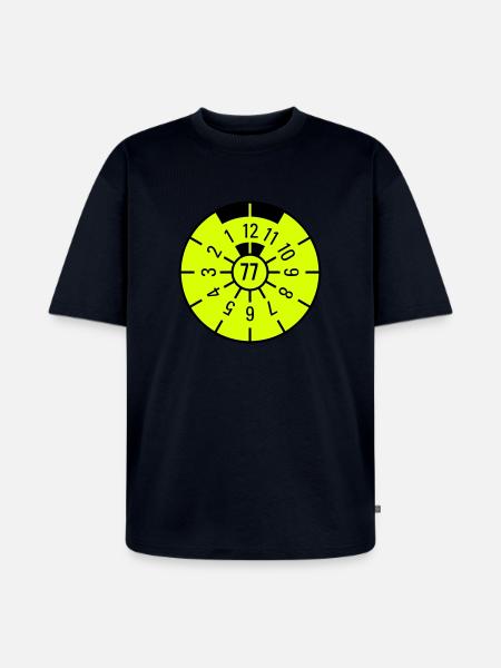 TÜV 1977 - Unisex Premium Oversized Bio T-Shirt - Navy