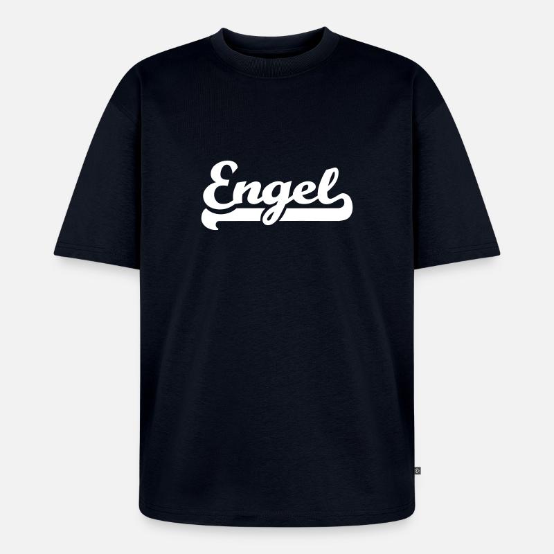 Engel - Unisex Premium Oversized Bio T-Shirt - Navy