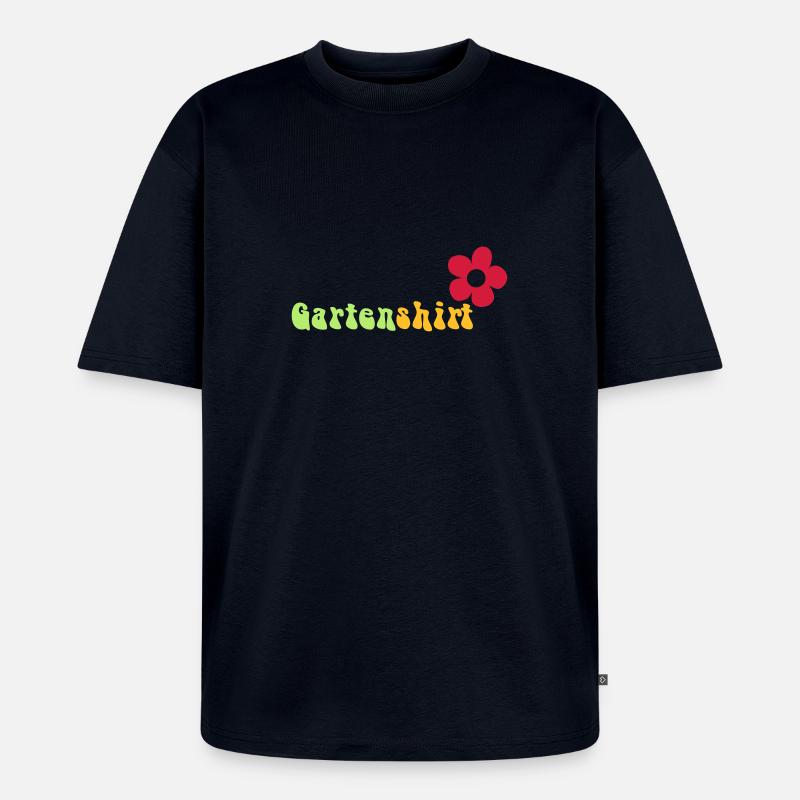 Gartenshirt - Unisex Premium Oversized Bio T-Shirt - Navy