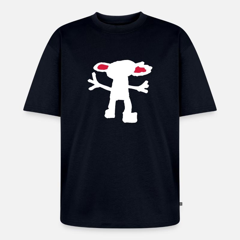 gremlin - Unisex Premium Oversized Bio T-Shirt - Navy