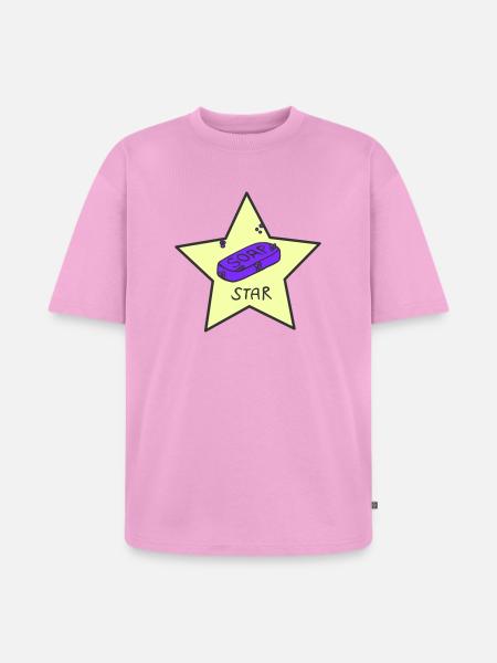 Soapstar - Unisex Premium Oversized Organic T-Shirt - washed pink