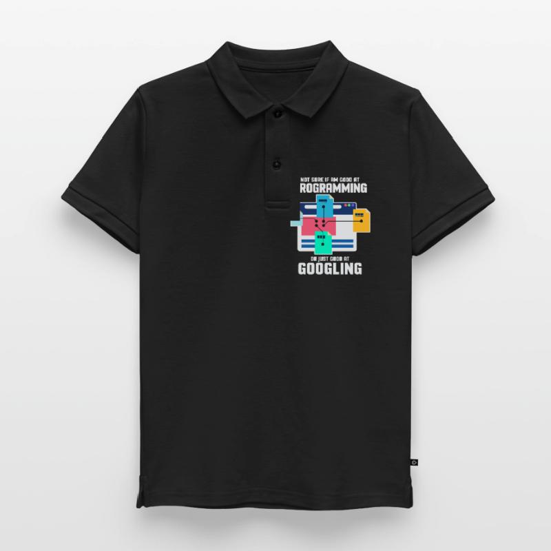 Programmierer Programmieren IT Computer Geschenk Kinder Premium Organic Poloshirt