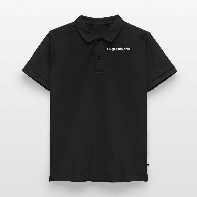 Programmierer Computerfreak Skripting Code Nerd Kinder Premium Organic Poloshirt