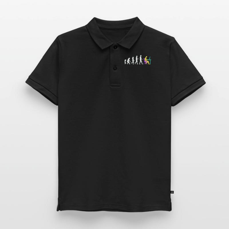 Developer Evolution Computerfreak Open Source Kinder Premium Organic Poloshirt