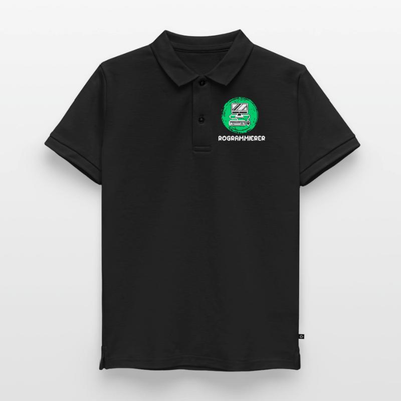 Computerfreak Skripting Developer Programmierer Kinder Premium Organic Poloshirt