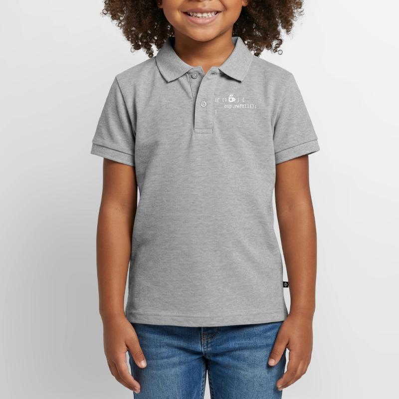 Debug Programmierer Coden Developer Computerfreak Kinder Premium Organic Poloshirt