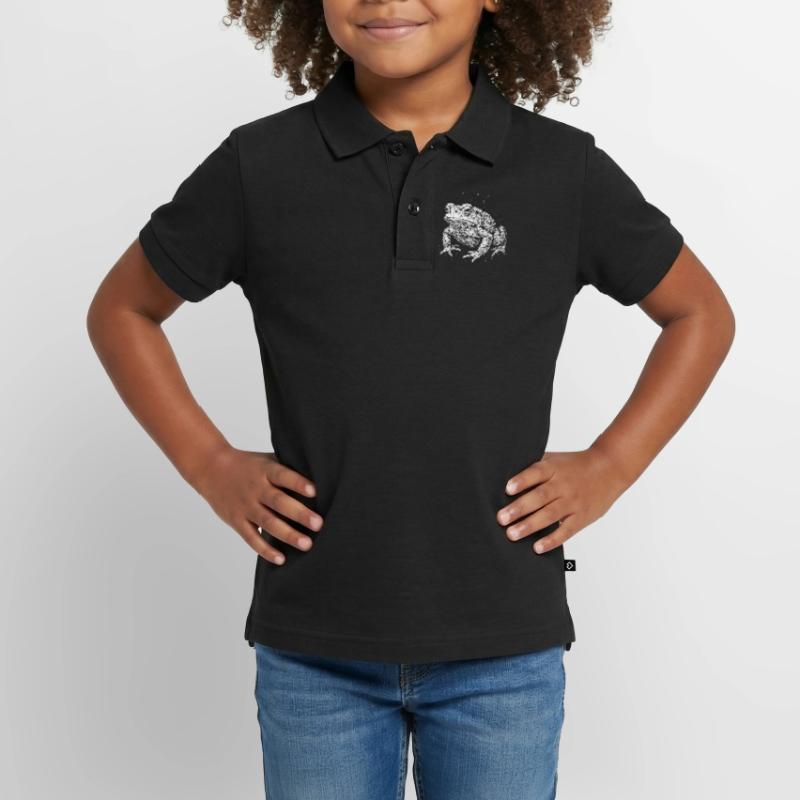 Toad Kids’ Premium Organic Poloshirt