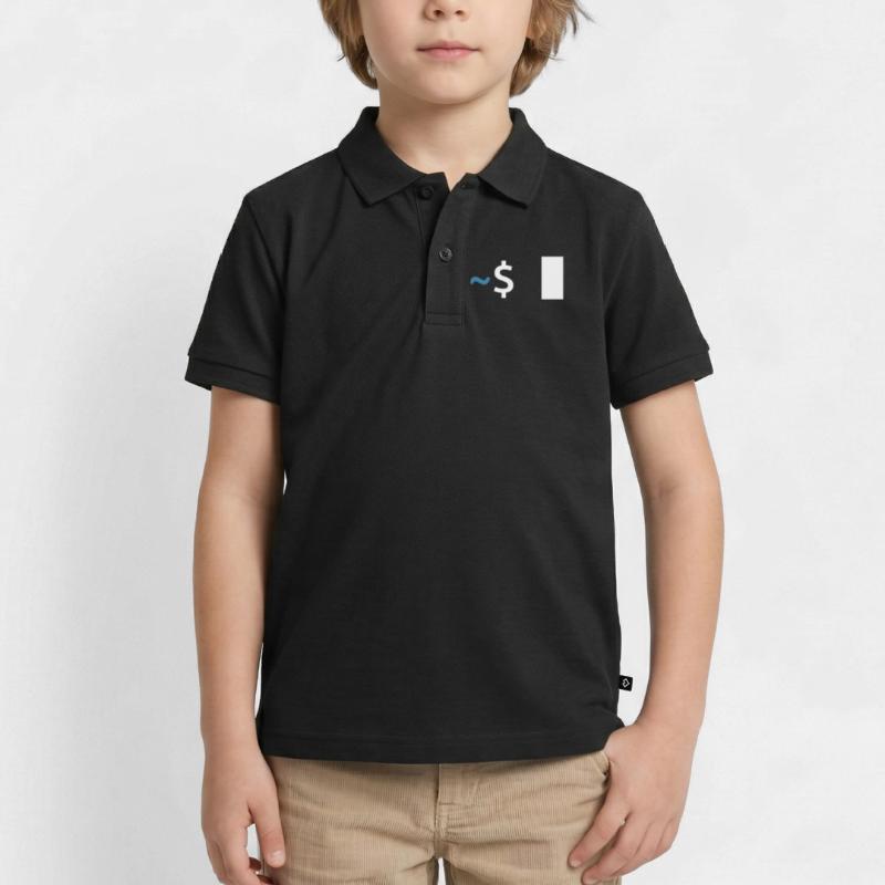Commande Linux Shell Polo enfant bio premium