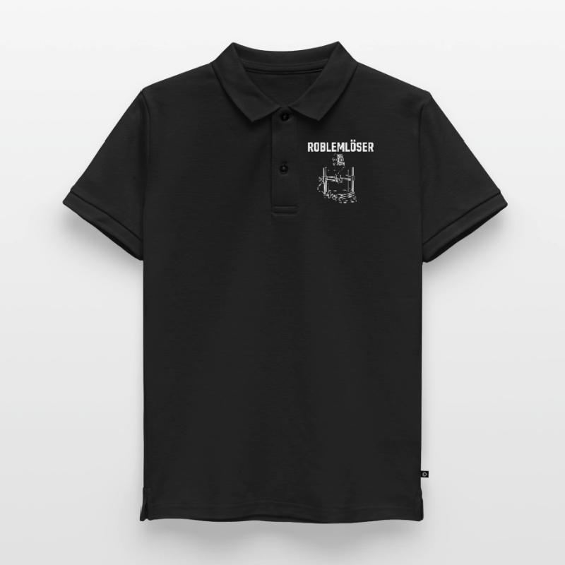 Problem Solver 3D Printer – Maker Statement Design Kids’ Premium Organic Poloshirt